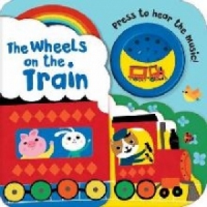 Board Book and Sound Wheels on the Train