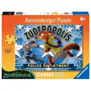 Puzzle Zootopia, Judy&Nick, 60 piese