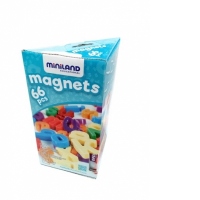 Set 66 litere mici magnetice - Miniland