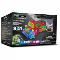 Kit Constructie cu Lumini Laser 8 in 1 - Camion