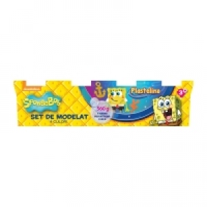 Plastelino - SpongeBob (4 culori)