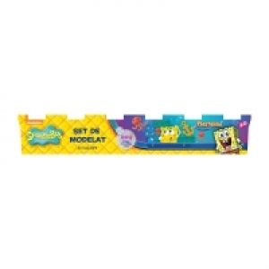 Plastelino - SpongeBob (6 culori)