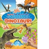 Carte de activitati cu autocolante - Dinozauri