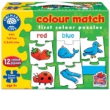 Joc educativ - puzzle in limba engleza Invata culorile prin asociere COLOUR MATCH