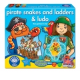 Joc de societate Piratii PIRATE SNAKES AND LADDERS & LUDO
