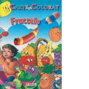 Carte de colorat – Fructele Carte poza bestsellers.ro