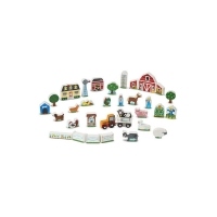 Figurine din lemn Ferma Melissa and Doug