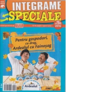 Integrame speciale (nr.30/2016)