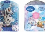 Set Jumbo de activitati creative Frozen + Carte Regatul de Gheata Povesti si jocuri - O zi de vara perfecta pentru Olaf