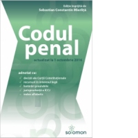 Codul penal (actualizat la 1 octombrie 2016)