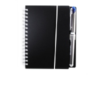 Agenda A6 Nedata (spiralizata + roller), culoare negru