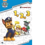 Paw Patrol - Carte educationala 1,2,3