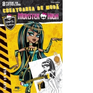 Monster High - Creatoarea de moda Cleo de Nile