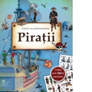 Piratii. Carte cu autocolante