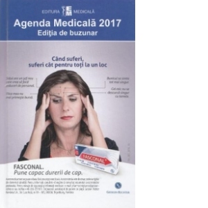 Agenda Medicala 2017. Editia de buzunar