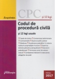 Codul de procedura civila si 12 legi uzuale. Actualizat 17 ianuarie 2017