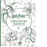 Harry Potter. Creaturi magice. Carte de colorat