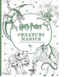 Harry Potter. Creaturi magice. Carte de colorat