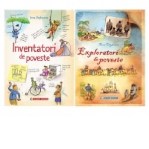 Pachet Inventatori-Exploratori de poveste 2 volume