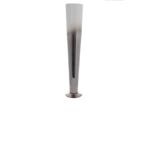 Vaza sticla argintie Clear 58 cm