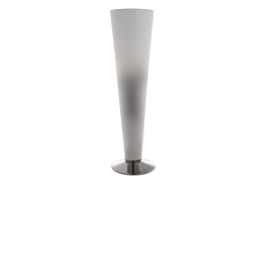 Vaza sticla argintie Clear 40 cm