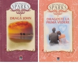 Pachet 2 carti Nicholas Sparks: Draga John/Dragoste la prima vedere