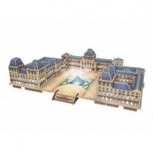 Puzzle 3D - Muzeul Louvre