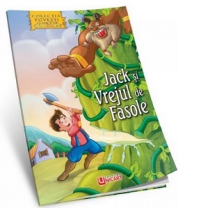Jack si vrejul de fasole - Carte de colorat + poveste (Colectia Povesti clasice de colorat, format A4)