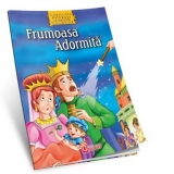Frumoasa Adormita - Carte de colorat + poveste (Colectia Povesti clasice de colorat, format A4)