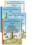 Pachet Hoinari prin anotimpuri (4 volume). Primavara. Vara. Toamna. Iarna