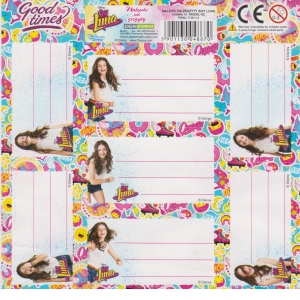 Soy Luna Etichete caiet