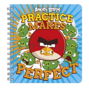 Angry Birds carnetel cu spirala