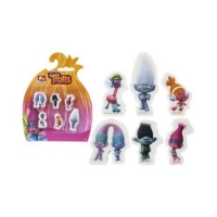 Trolls Radiera 6 buc pe blister