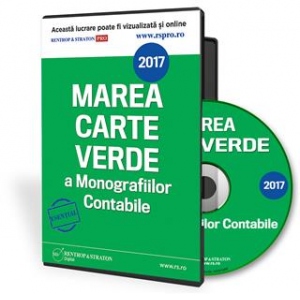 CD Marea Carte verde a Monografiilor contabile 2017
