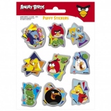 Angry Birds Stickere Puffy in relief