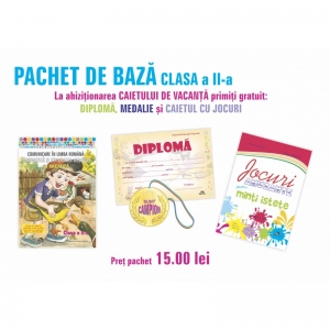 Pachet de baza - In vacanta (Clasa a II-a)