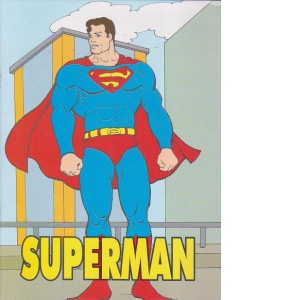 Superman - carte de colorat