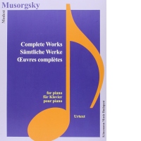 Musorgsky, Samtliche Werke