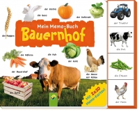 Mein Memo-Buch Bauernhof: Mit 2 x 20 Memo-Karten!
