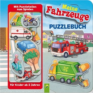 Puzzlebuch - Meine Fahrzeuge: Mit 10 Puzzleteilen zum Spielen