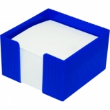 Suport cub hartie Flaro Star, plastic, 90 x 90 mm, albastru