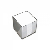 Suport cub hartie, plastic,  85 X 85 mm, transparent