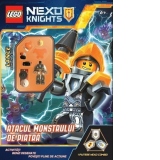 LEGO Nexo Knights. Atacul monstrului de piatra (Carte + minifigurina LEGO)