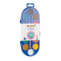 Acuarele Morocolor, diametru pastila 30 mm, 12 culori/cutie