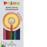 Creioane colorate Morocolor, 12 culori/cutie