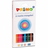 Creioane colorate Morocolor Tris, 12 culori/cutie