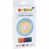Creioane colorate Morocolor Tris Jumbo, 12 culori/cutie
