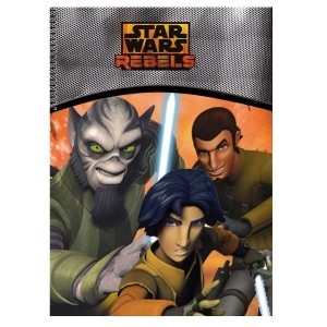Caiet laminat Star Wars Rebels, A5, 16 file, dictando