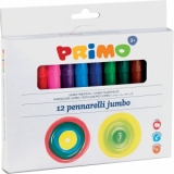 Markere colorate Morocolor Jumbo, 12 culori/cutie