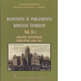 Bucovineni in Parlamentul Romaniei intregite Vol. II.1 - Adunarea deputatilor, legislatura 1920-1922